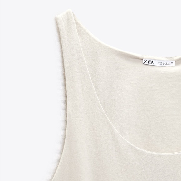 Zara cotton voluminous dress - Picture 5 of 5